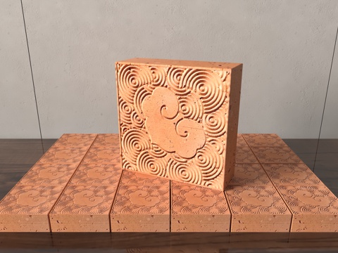  现代装饰摆件3d模型 