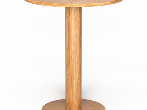  CAFE 600餐桌3d模型 