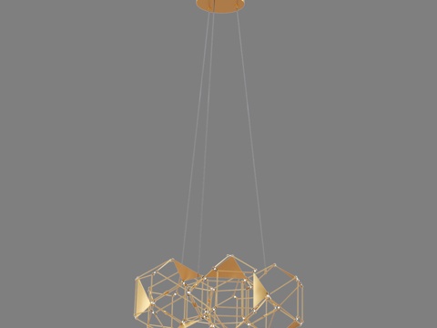  OM LED吊灯 Eurosvet 90369 5 Uma3d模型 