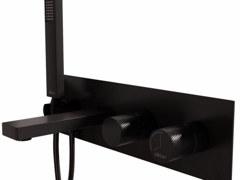  ABBER圆形水龙头AF87303d模型3d模型 