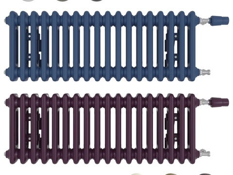  WABEH ST 2030 管状散热器3d模型 