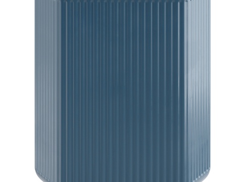  OM_花瓶 暗蓝色 Edge系列，20厘米 T3d模型 