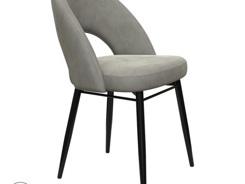  OM KUWAIT COMPACT HoReCa 餐椅3d模型 