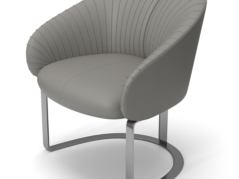  现代简约单人沙发 单人沙发 简约沙发 休闲沙发 客厅沙发3d模型 