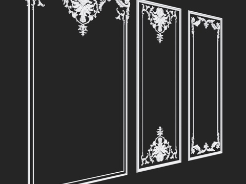  RosLepnina出品SELENA系列4-5-6号框架3d模型 