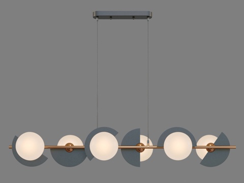  OM玻璃灯罩吊灯 Eurosvet 701493d模型 