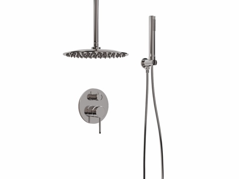  ABBER Emotion AF8821隐藏式安装淋浴系统3d模型 