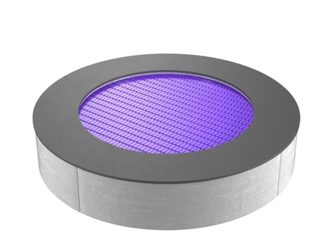 嵌入式蹦床圆形210 OM3d模型