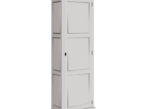  OM 75x41x220经典款衣柜3d模型 