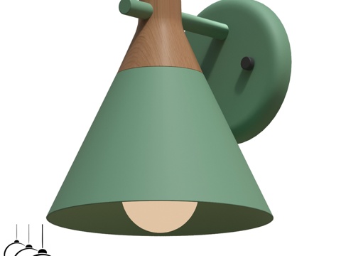  OM Inodesign Nod Green 44.23243d模型 