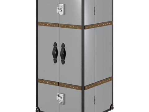  OM铝制酒架3d模型 