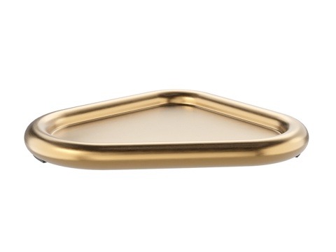  OM钛涂层三角烛台3d模型 