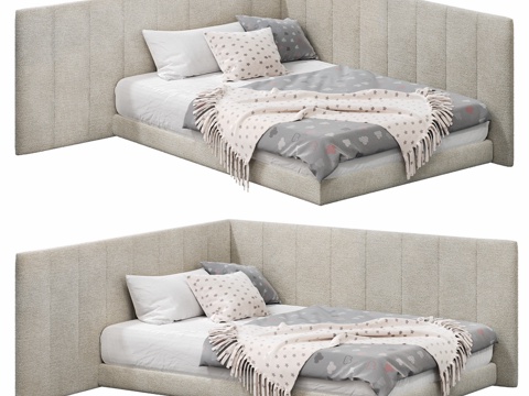  VANKOV设计的OM WALL床3d模型 