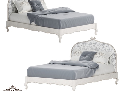  (OM) 床 Dryada Light mini 罗曼诺家居3d模型 