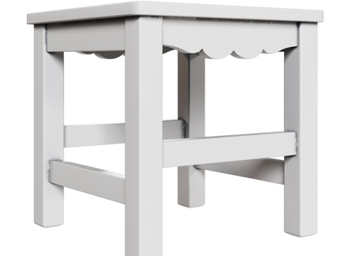  OM北欧风格儿童凳3d模型 