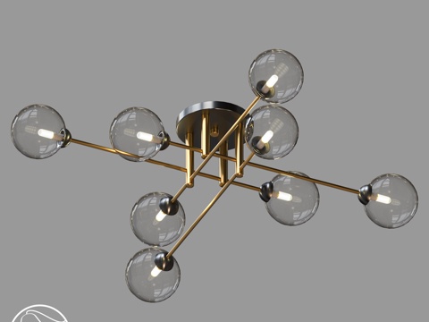  LampsShop.ru L1324 吊灯内华达灵魂83d模型 