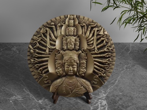  现代装饰摆件3d模型 