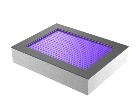  内置蹦床矩形 OM3d模型 