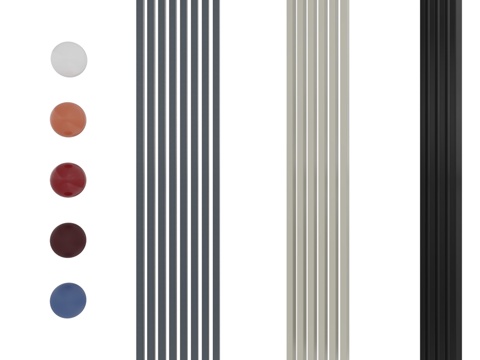  WABEH Florence V型暖气片3d模型 