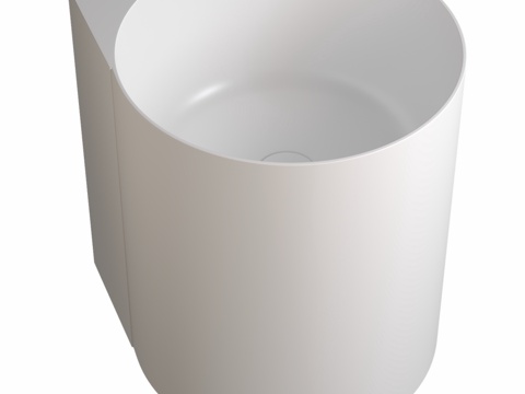  ABBER Stein AS2625悬挂式洗脸盆3d模型 