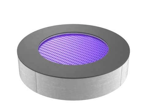  嵌入式蹦床圆形190 OM3d模型 