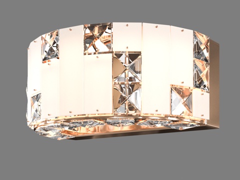  OM Bogate s 473 1 悬崖LED彩色壁灯3d模型 