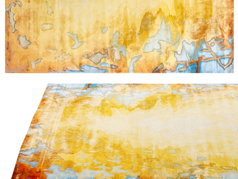  地毯“棱镜N”PRS29-金棕 Art de Vivre3d模型 