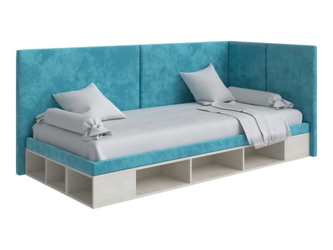  兰开斯特1号脚凳床3d模型 