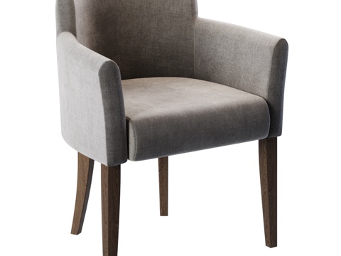  OM扶手椅卡米拉3d模型 