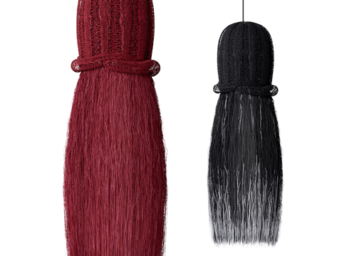  北欧简约吊灯 吊灯 简约吊灯 餐厅吊灯 流苏吊灯3d模型 