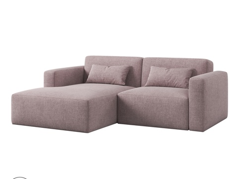  OM LOFT缝线沙发 0153d模型 