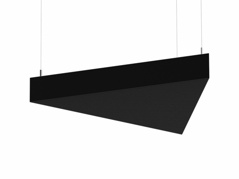  悬挂式LED吸音板三角形OM3d模型 
