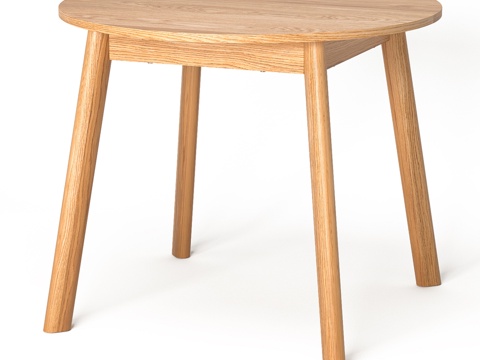  圆形桌 9003d模型 