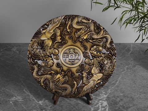 现代装饰摆件3d模型