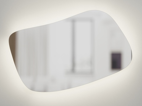  Mideon 发光镜 - 石纹-233d模型 