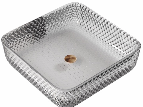  台面式玻璃水槽 ABBER Glas AK23113d模型 