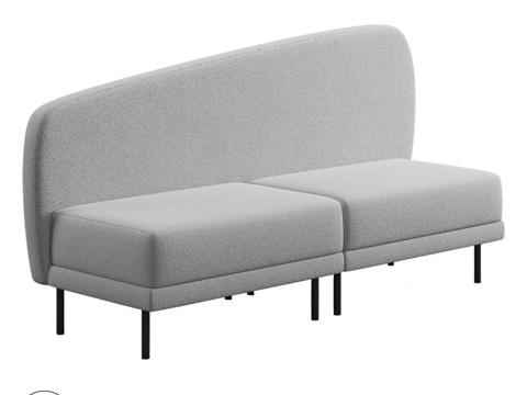  OM沙发Wave 200 HoReCa3d模型 