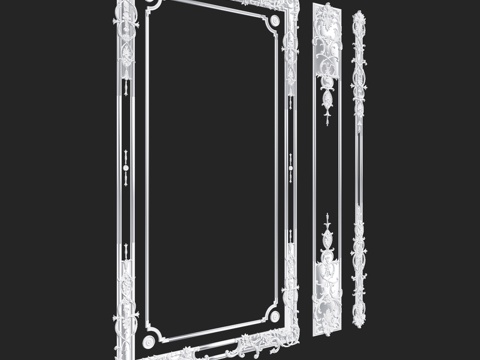  RosLepnina 索菲亚系列 1-2-3 号框架3d模型 