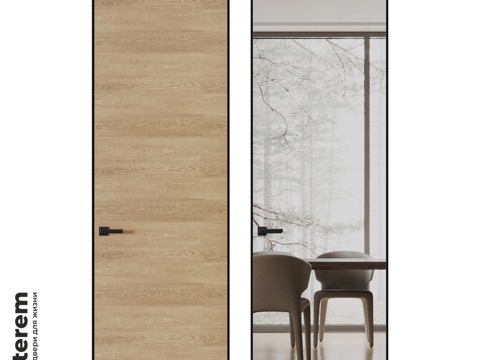  室内门工厂 Terem室内门P3d模型 