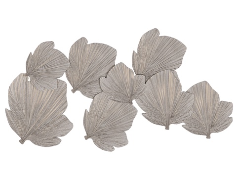  OM玻璃风格石膏叶形面板3d模型 