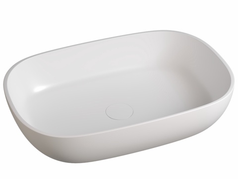  台面式洗脸盆 ABBER Stein AS26203d模型 