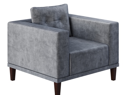  OM Dallas扶手椅3d模型 