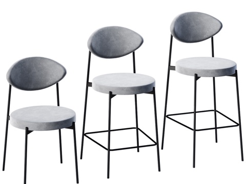  OM椅子夏威夷系列3d模型 