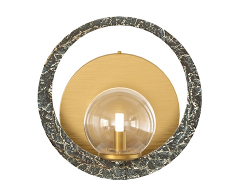  壁灯 Vulcane 4，Pikartligh 出品，货号3d模型 