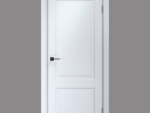  室内门 CARDA 型号 K-20 柔白3d模型 