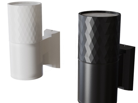  壁灯（壁龛灯）鲍威里3d模型 