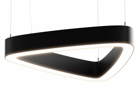  三角吊灯 HOLE-TRIO3d模型 