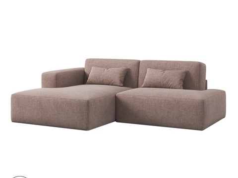  OM LOFT缝线款沙发 0273d模型 