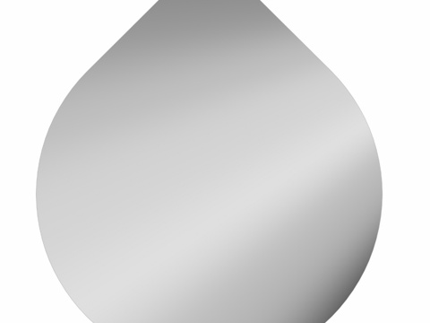  OM DIWO苏兹达尔80厘米镜子3d模型 