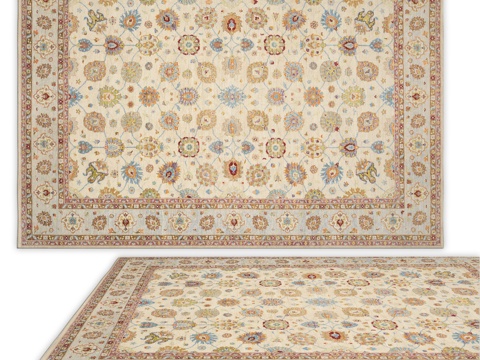  来自安西的地毯（编号4218）3d模型 